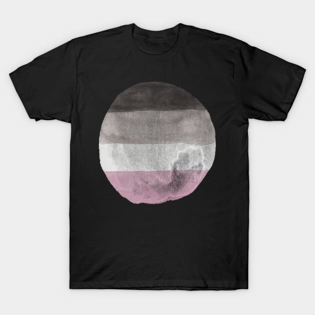 Asexual Pride Flag T-Shirt by inSomeBetween